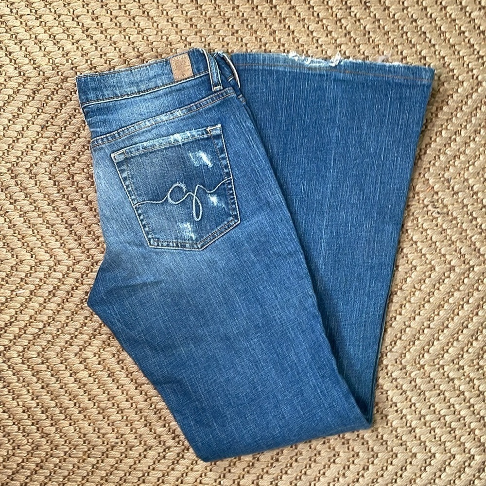 Guess - Y2K Flared Low Slung Jeans - Blue - 29